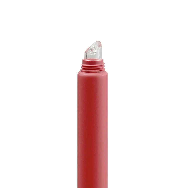 TPE Silicone Applicator Soft Cosmetic Packaging Innovations Squeeze Tube Custom Empty Lip Gloss Lip Balm Tubes