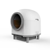 Lettiera Automatica Bianca da 80L