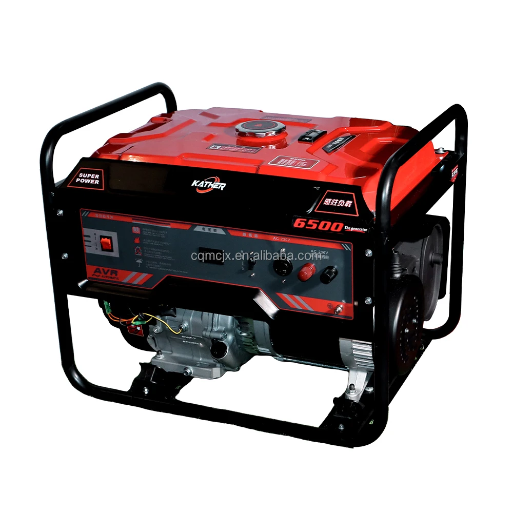 Hot Sale 5Kw 5Kva 5000W 8Kva 10kva Electricity Generation Generators Air Cooled 4 Stroke Gasoline Generators Parts Spare factory