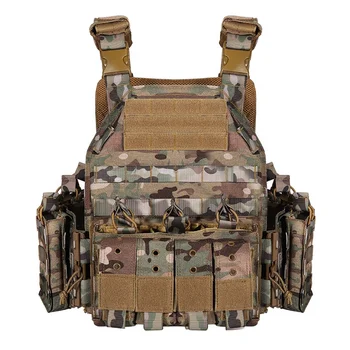 Custom Plate Carrier Black Multicam Nylon Mesh Shoulder Pad Weight Vest ...