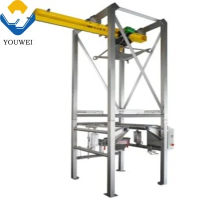 Coffee Bean Bulk Bag Unloader System Bulk Bag Discharger Particle Powder Bulk Bag Unloader