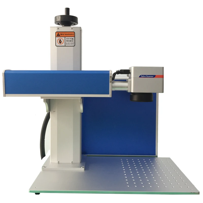 20W 30W JPT MOPA Fiber Laser Marking Machine on Metal Stainless Steel Aluminum for Color Printing Air Cooling MAX Laser Source details