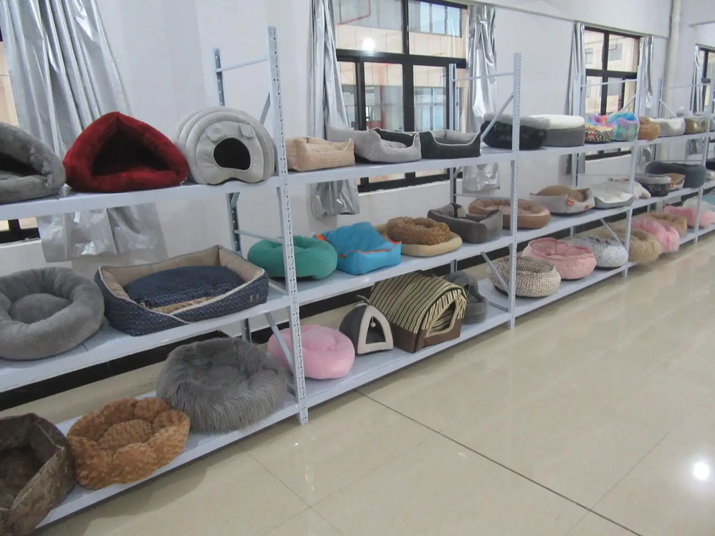 Dog Bed Matress High Quality Long Plush Foam Orthopedic Pet Bed House