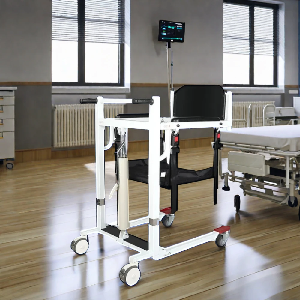 Efficient & Safe Patient Lift Wheelchair Convenient Rehabilitation Equipment for Physical Therapy Shift Machine