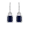 Earrings Blue