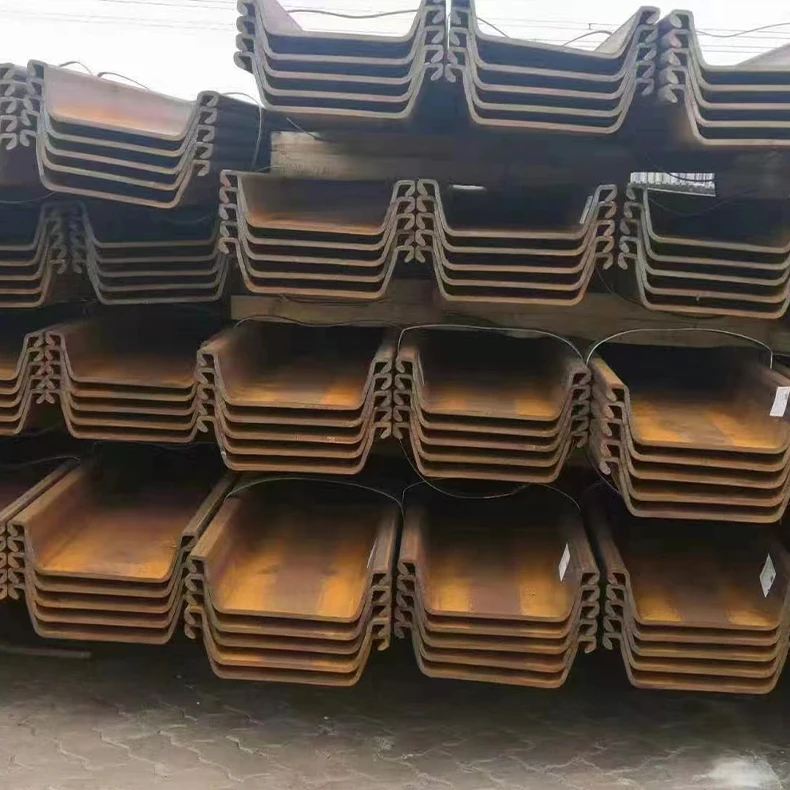 Big Supplier of Hot Rolled U &Z Type Steel Sheet Piling Pile for Construction Best Seller in the Philippines factory