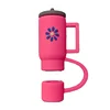 Pink- Mini Tumbler-Soft Rubber