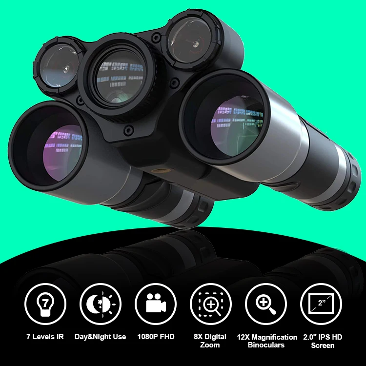New Day and Night Hunting Infrared Night Vision Binoculars