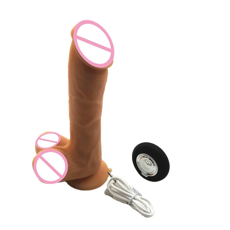Wireless Control Rubber Powerful Vibrating Dildo SexyToys for Woman Dick Female Masturbation Vagina Stimulator