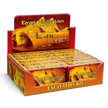 Amazon Hot Selling Egypt Line Exploration Archaeology Dig Clay Arts Crafts Excavation Kit Educational Other Toys Hobbies Kids