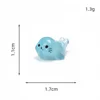 Luminous Light Blue-Looking Up Seal