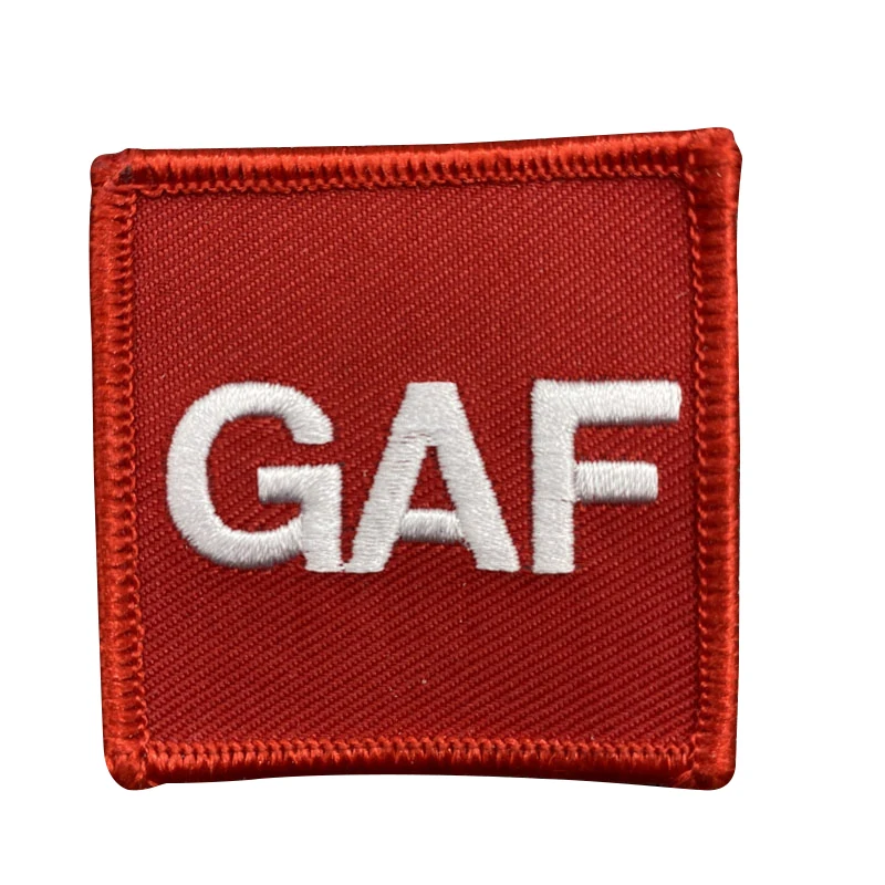 Custom Embroidered 3D Patches Woven Twill Fabric Badge for Boy Girl Scout Uniforms Chenille With Iron Style Logo Decoration