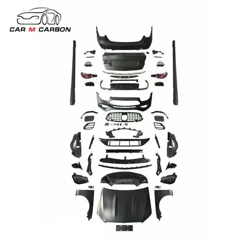 2009-16Y W212 E Class to New W213 2021Y E63 Car Body Kits Auto Body Parts Bumpers Accessories System for Mercedes E200 E300 E250