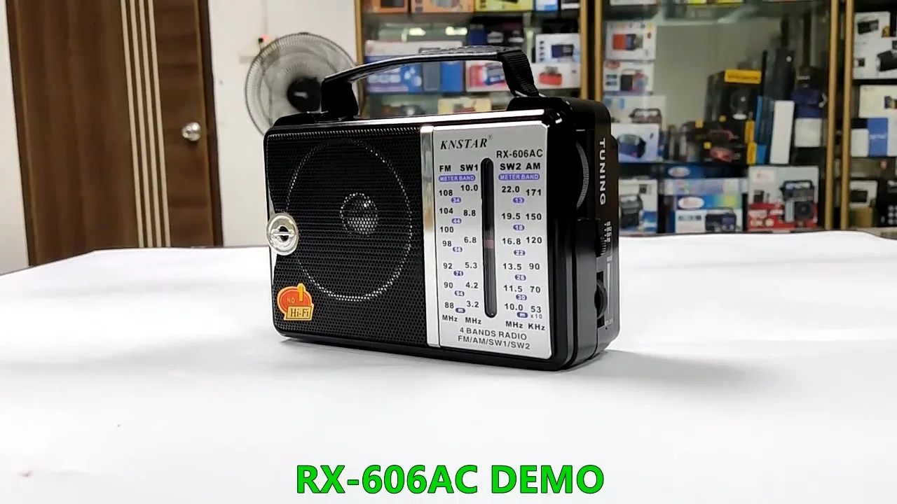 Portable Ac Dc Dsp Radio Retro Fm Am Sw 3 Band Radio Easy Operate Radio ...