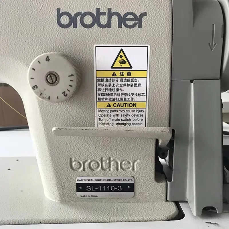 Hot sale used industrial brother SL-1110-3 single needle lockstitch sewing  machine