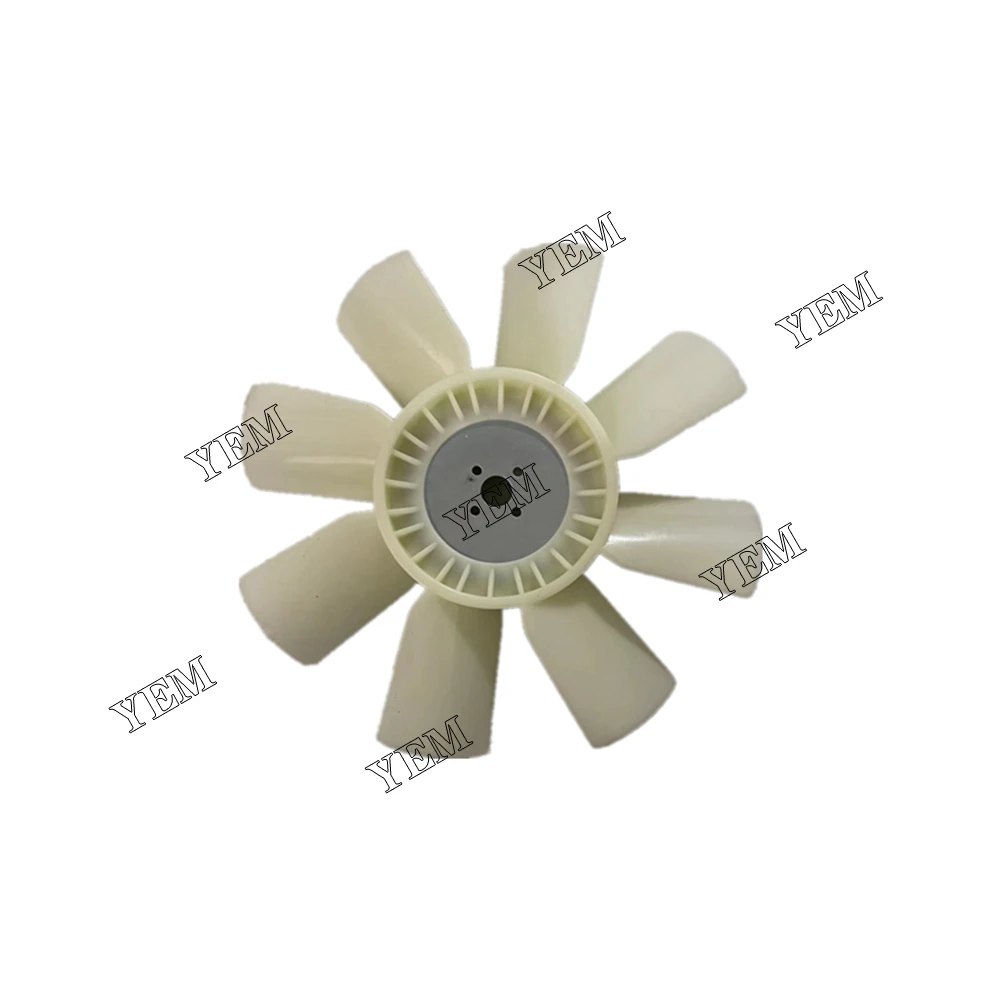 Diesel Engine Machinery Engine Fan Cooling YM123910-44731 for Komatsu WB93R-2 WB97S-2 WB97R-2 WB140-2 WB150-2