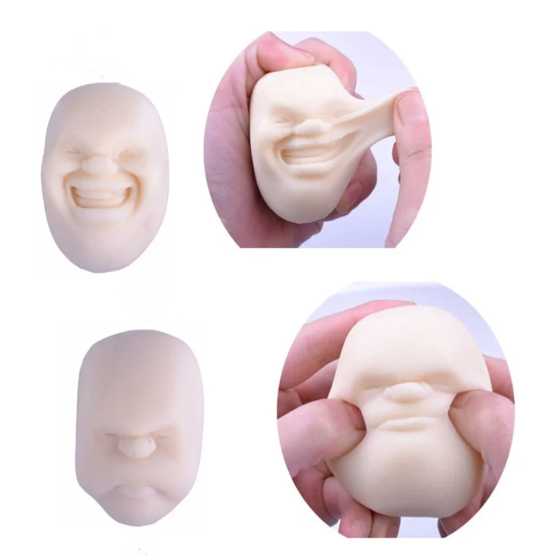 Noise Maker Funny Stress Balls Vent Human Face Ball Anti-stress Ball Of  Japanese Design - Buy Mini Toy,Squeeze Toys,Stretchy Relief Toys Product on  