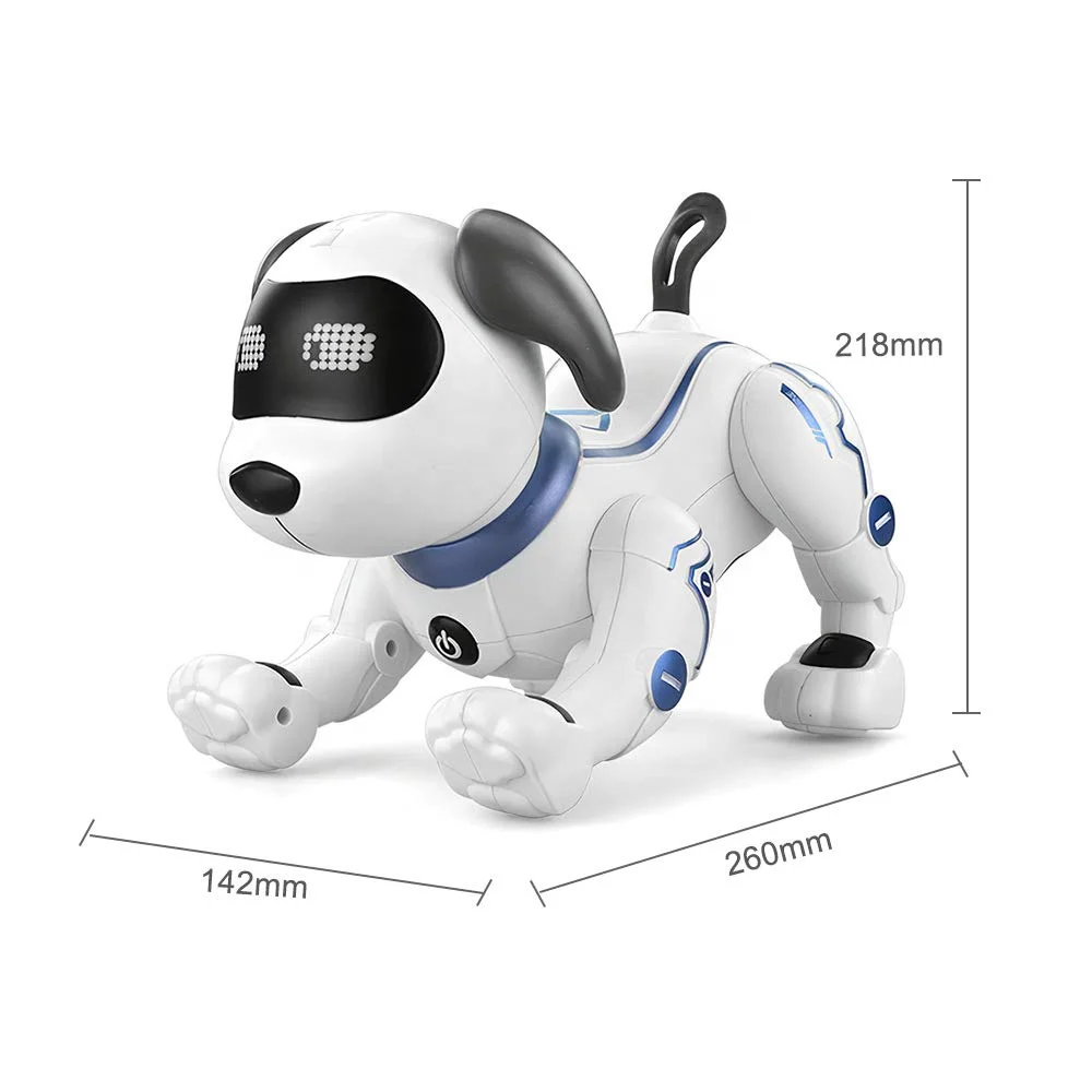Hot Selling Intelligent K16 Electric Remote Control Pet Robot Dog Baby Interactive Electronic RC Puppy Robot Toy for Kids