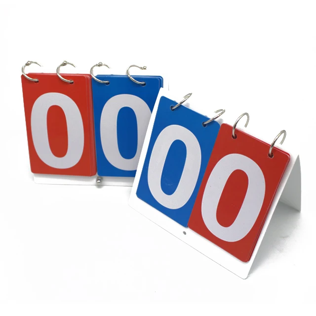 Portable 2-Digit PVC Waterproof Scoreboard for Volleyball & Football Competition Training Equipment