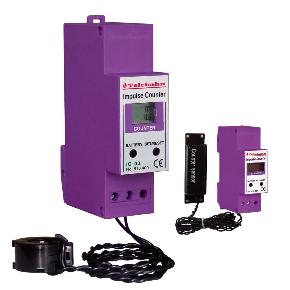 Lightning  Counter 3 Digits 0-999 LCD Display Surge Counter