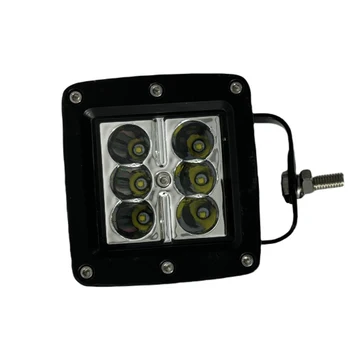 3" 18w led Work Light bar Square pods Flashing Modes led Driving Fog Lamp Offroad Lighting for SUV UTE