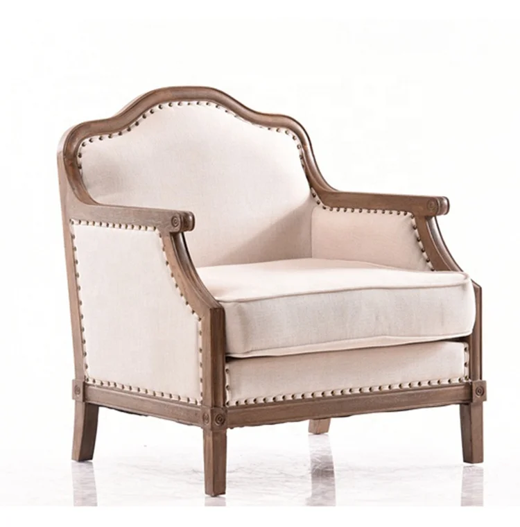 Современный дизайн акцент деревянный стул и ткань стул