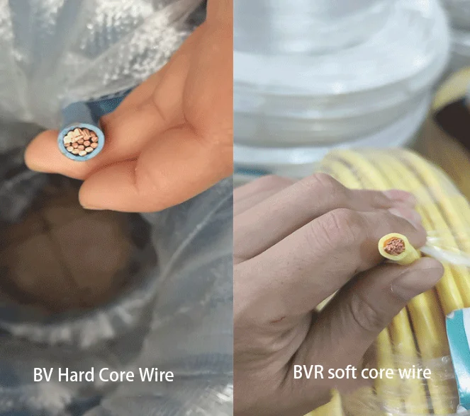 Pure copper core household wire and cable home furnishing 2.5mm 4mm flame retardant single core multi-stranded soft wire H07V-R