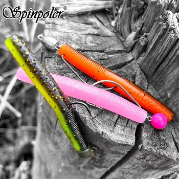 Spinpoler Soft Worm Senko Finesse TPR Ned Worm Rig 2.75" Stickbait Fishing Lures Swim Bait River Saltwater Swimbait Bass Pike – Soft Lure – view 3