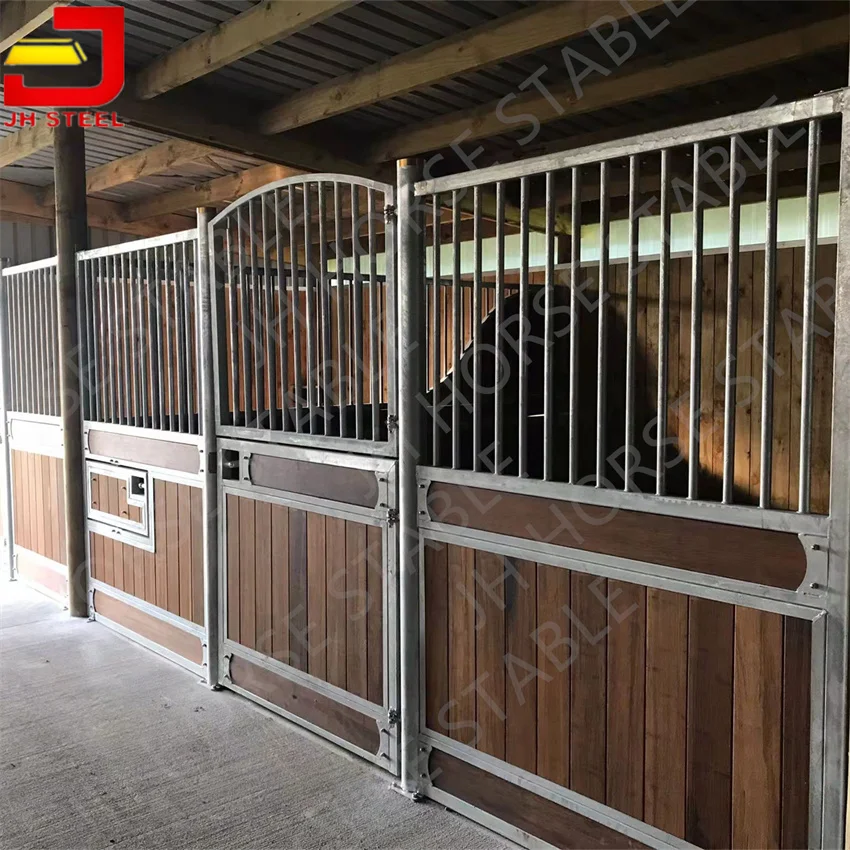 Prefabricated Interior Stalls For Horses Stall Front Horse Barn ...