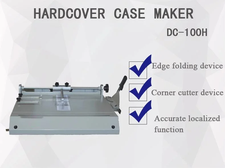 100H Hard Cover Book Making Machine Book Cover Printing Machine