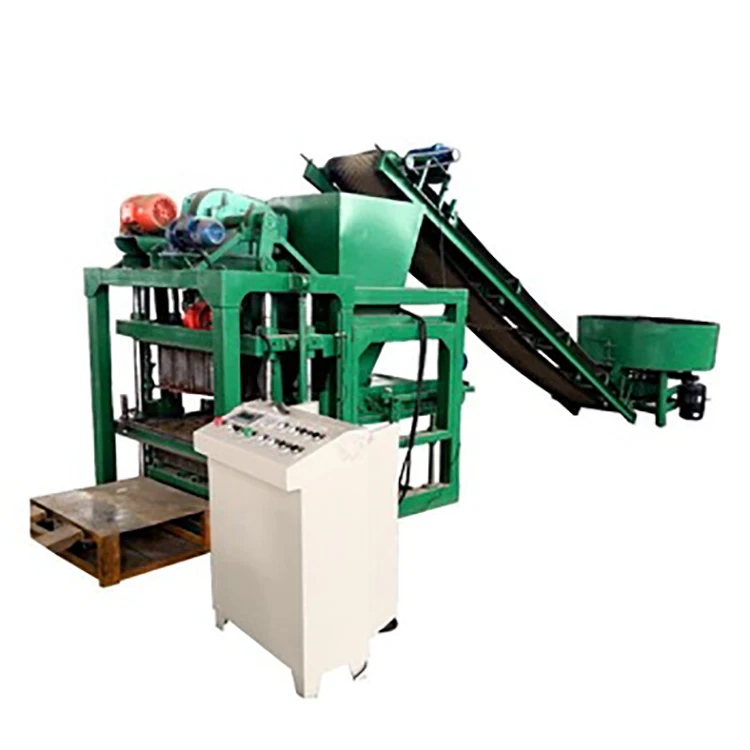 Qtj428 Price Small Revaro Hollow Block Brick Making Machine Cambodia
