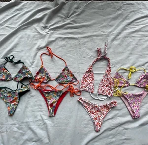 Custom Design Printed Bikini Beach Swimwear Brand Swimwear Women's Bikini Sets