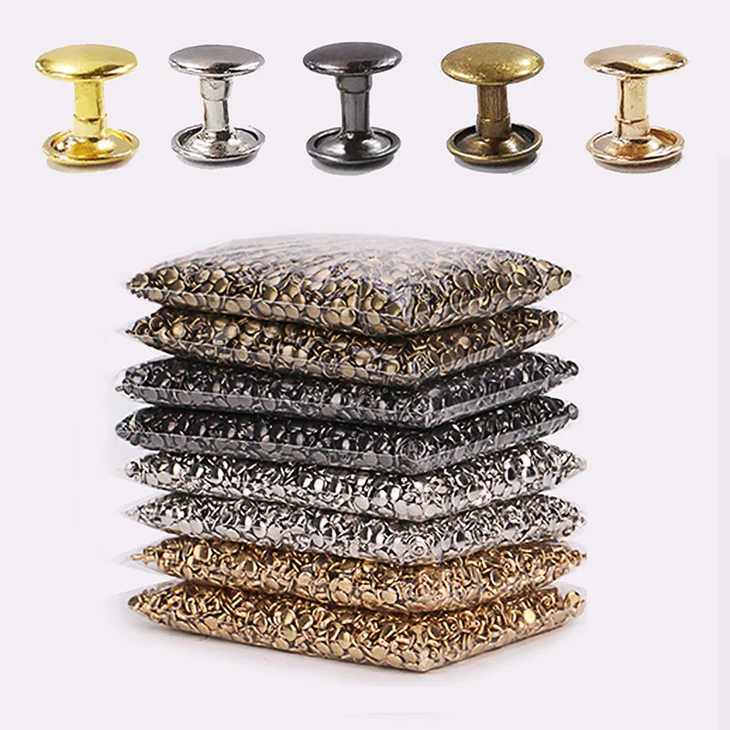 Double Cap Rivet - Nickel Plated (1000 pcs)