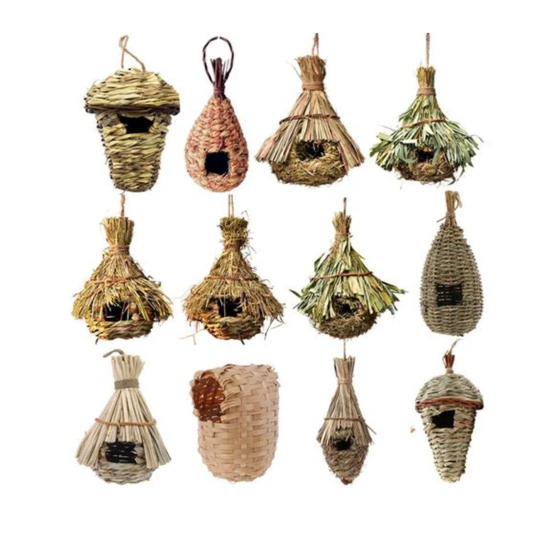 Factory Sales Bird House Nesting For Cage Or Outdoor Hanging Bird