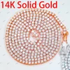 14K Solid Gold RG