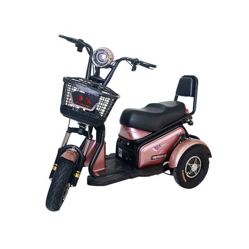 Взрослый 3-х колесного электрического трехколесного велосипеда/литиевая батарея электрический трехколесный грузовой автомобиль/электрических трехколесных