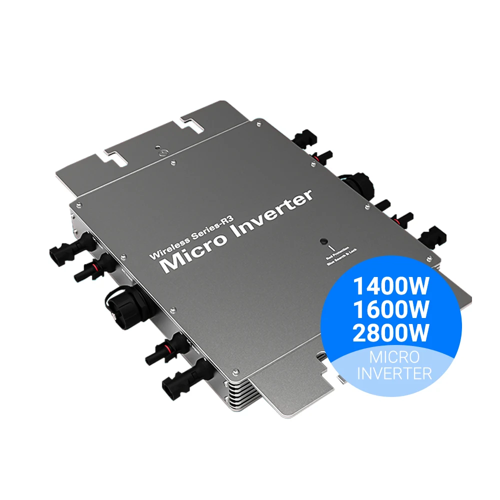 Usa Etl Micro Grid Tie Inverter 700w 1400w 1600w 2800w Grid Tie Micro