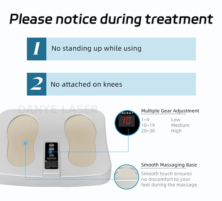 Factory Customized Pemf Terahertz Foot Therapy Massage Products with Effective Therapy for Foot Care