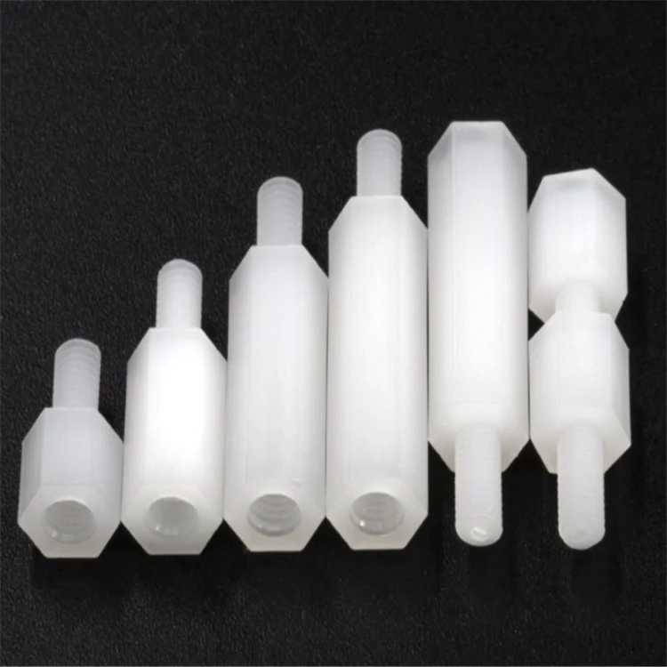 thumbnail image 2 of 300pcs M3 Nylon Hex Screw And Standoff Assortment - White, Varied Lengths 2 of 2