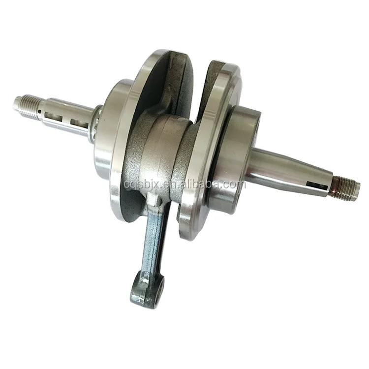 China Factory Custom Jialing JH125 Spare Parts Crankshaft Forged Steel 48-58HRC ISO9001 Certified