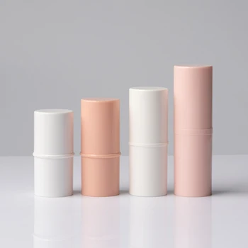 Custom private label foundation stick 4g 6g 8g 10g 15g empty plastic blusher tubes packaging