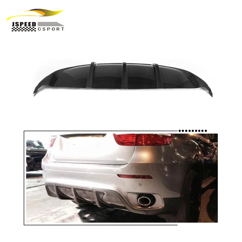 Bmw E71 X6 2008-2014用カーボンファイバーリアバンパーロワーディフューザースポイラーフィット - Buy Rear Diffuser  For Bmw X6,Carbon Rear Diffuser For Bmw X6,Rear Diffuser For Bmw X6 08-14  Product on Alibaba.com