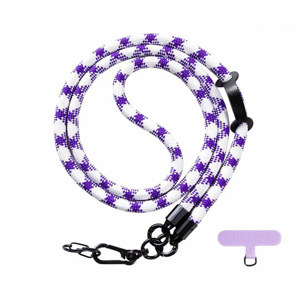 Laudtec SJS005 Accessories Customized Adjuster Adjustable Rope Case 2 In 1 Cell Strap Mobile Chain Phone Lanyard manufacture