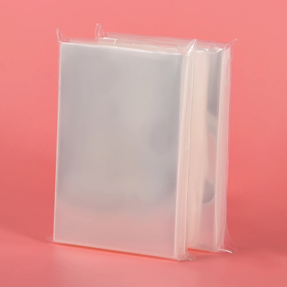 1000pcs Clear Card Sleeves Penny Board Game Card Sleeves Baseball Collection Photocard Sleeves