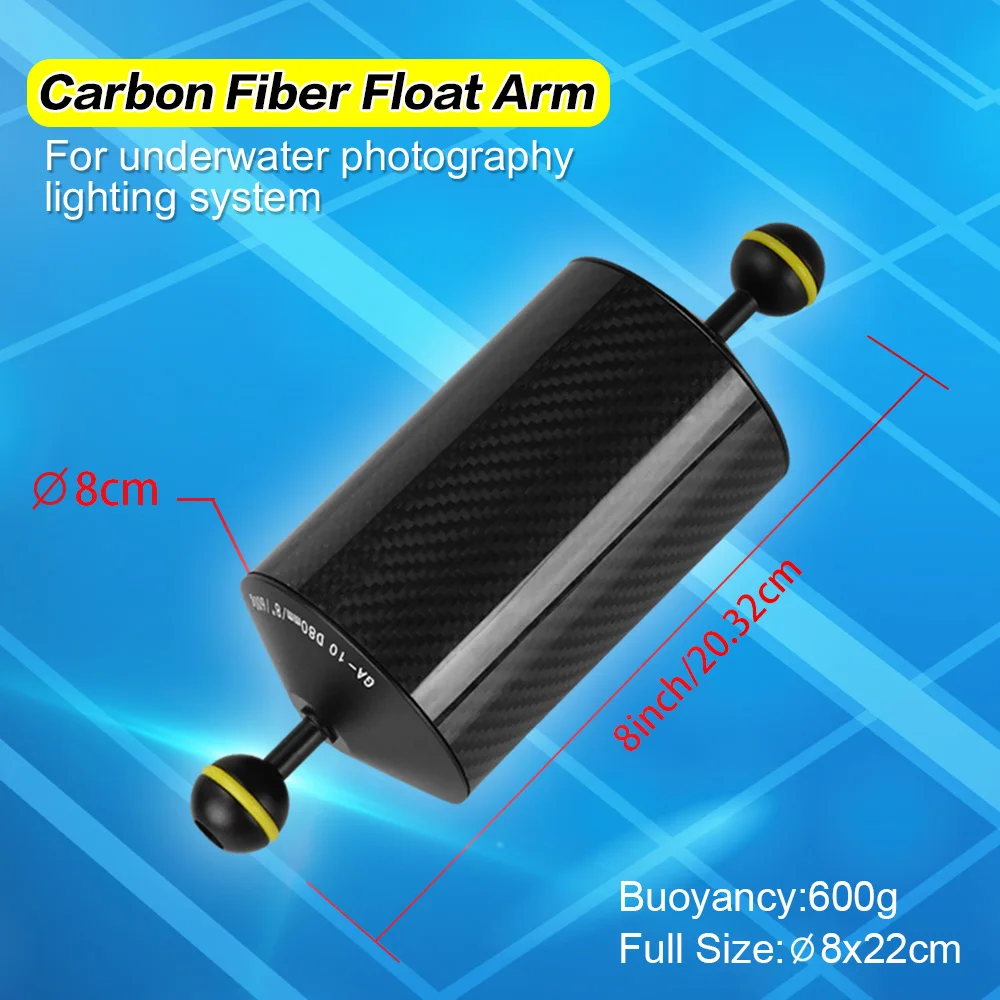 Seafrogs GA-10 D80mm * 8 дюймов плавающая рукоятка