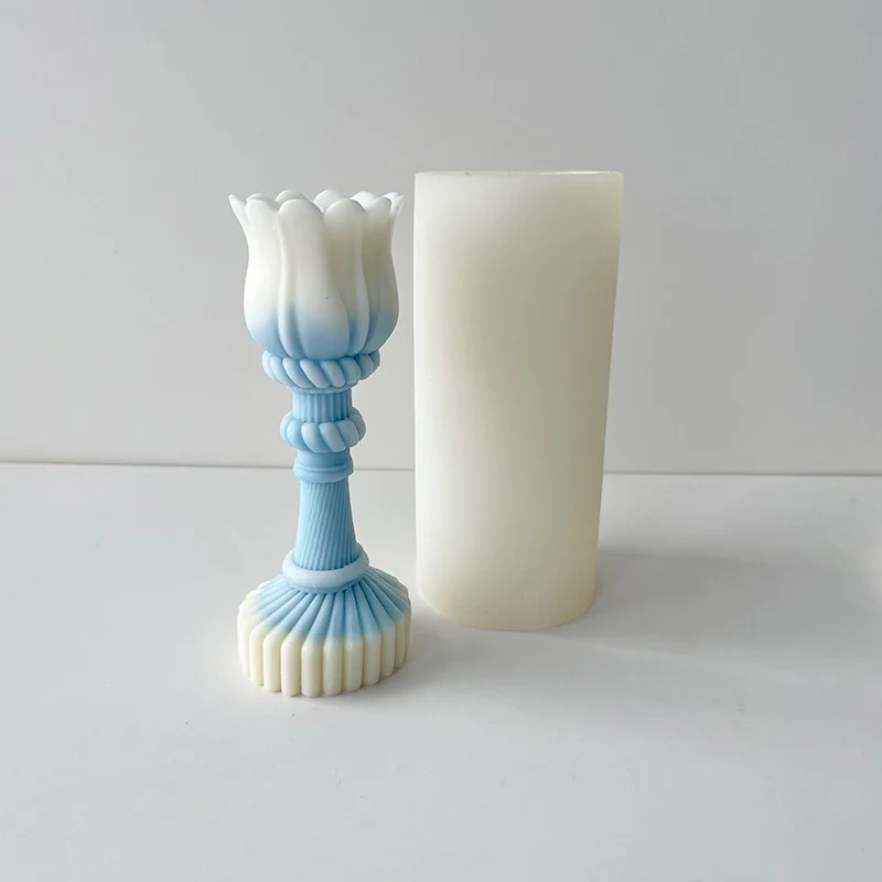 Handmade Soap Cake Decoration Baking Silicone Mold DIY Flower Diffusing Stone Food Grade Style Tool Type factory