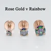 Oro rosa-arcobaleno