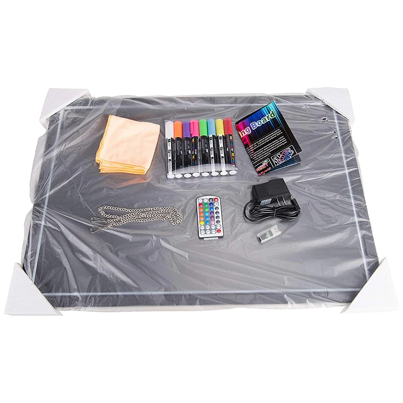 Сделай Сам уборка наружное применение уведомления о сообщениях Pizarra Светодиодная доска для письма