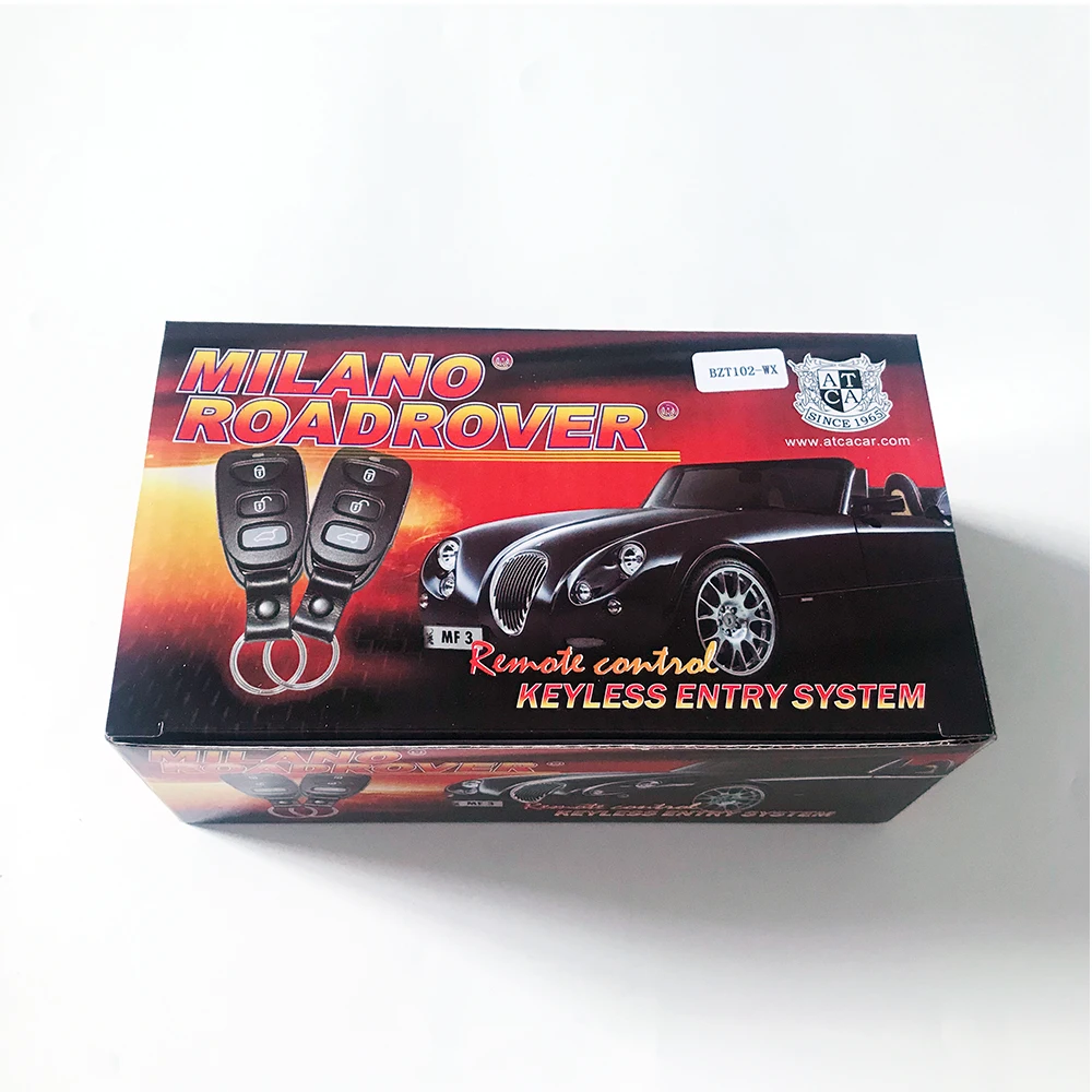 Milano & RoadRover Wireless Remotes Control  Keyless Entry System with Trunk Release