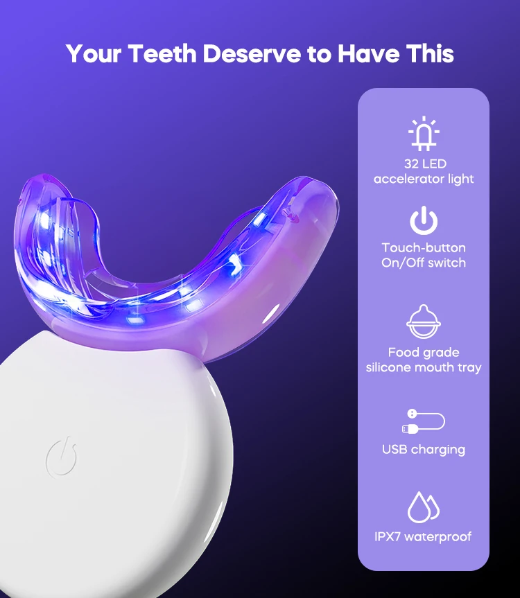 Wholesale Teeth Whitening Accessories 32 Led Lamp Purple Light
